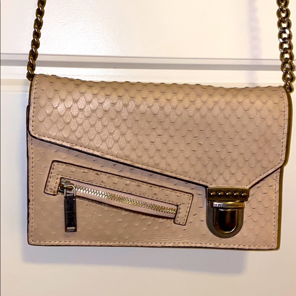 Rebecca Minkoff crossbody purse on chain strap